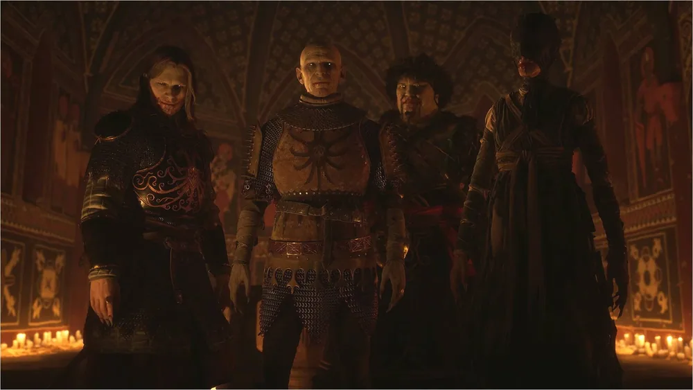 The Blood of Dawnwalker — верхушка вампиров: Бренцис и его приближённые
